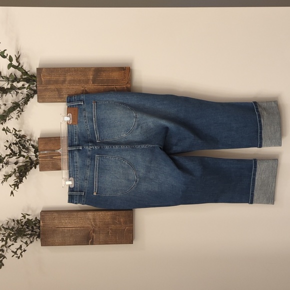 NWOT Judy Blue High Rise Cuffed Capri Denim Jeans - Picture 4 of 8